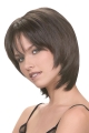 Flexibility Brown Straight Chin Length Bob Wigs