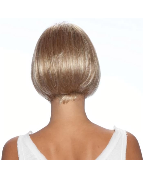 Straight Bobs Blonde Short Wigs