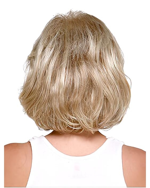 Cosy Blonde Straight Chin Length Bob Wigs