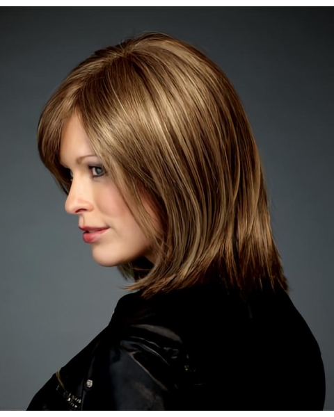 Online Monofilament Straight Chin Length Wigs For Cancer