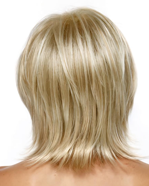 Blonde New Lace Front Synthetic Medium Wigs