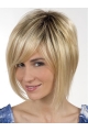 Soft Blonde Monofilament Chin Length Lace Wigs