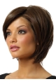 Stylish Brown Synthetic Chin Length Bob Wigs