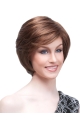 Gentle Synthetic Monofilament Straight Wigs For Cancer