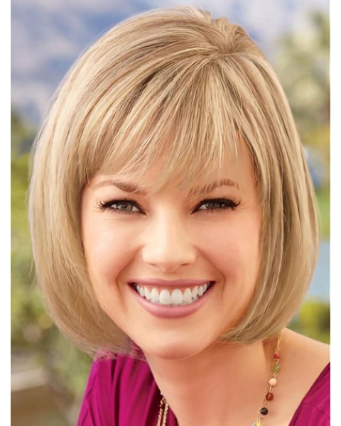 Good Blonde Lace Front Chin Length Lace Wigs