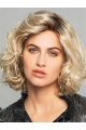 12" Chin Length Curly Lace Front Ombre/2 tone Modern Bob Wigs