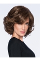 Brown Classic Women'S Curly Synthetic Wigs