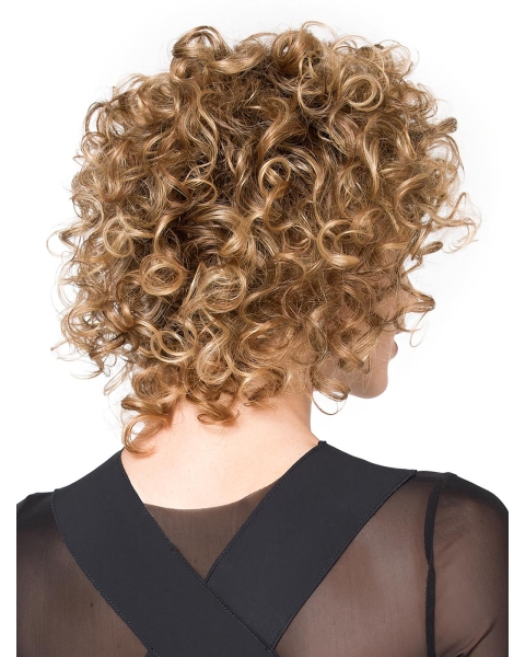 10" Curly Incredible Synthetic Lace Front Wigs