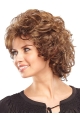 Durable Auburn Curly Chin Length Classic Wigs