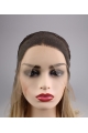 Beautiful Long Straight Sandstorm Synthetic Lace Front Wigs For Young Women