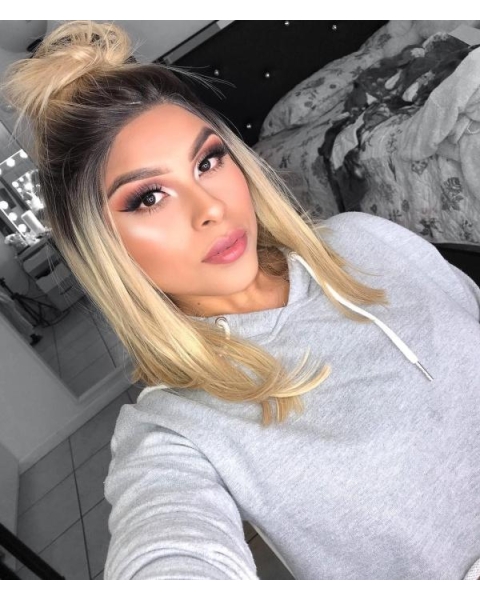 Blonde Long Wavy  Sunkissed Synthetic Lace Front Wigs