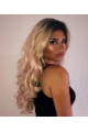 Blonde Long Wavy  Sunkissed Synthetic Lace Front Wigs