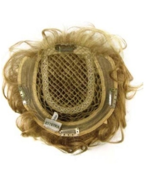 Traditiona Blonde Curly Short Clip in Hairpieces