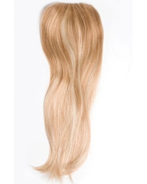 Affordable Blonde Straight Long Clip in Hairpieces