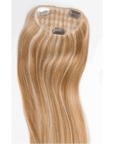 Affordable Blonde Straight Long Clip in Hairpieces