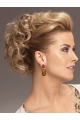 Tempting Blonde Curly Short Clip in Hairpieces