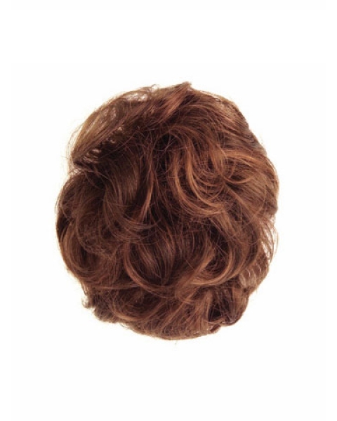 Tempting Blonde Curly Short Clip in Hairpieces