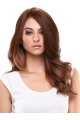 Nice Auburn Wavy Long Clip in Hairpieces