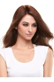 Nice Auburn Wavy Long Clip in Hairpieces