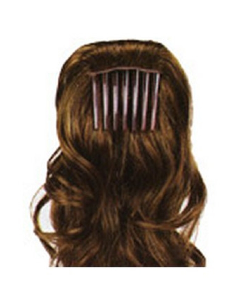 Top Brown Wavy Clip in Hairpieces