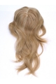 Graceful Blonde Straight Long Human Hair Hairpieces