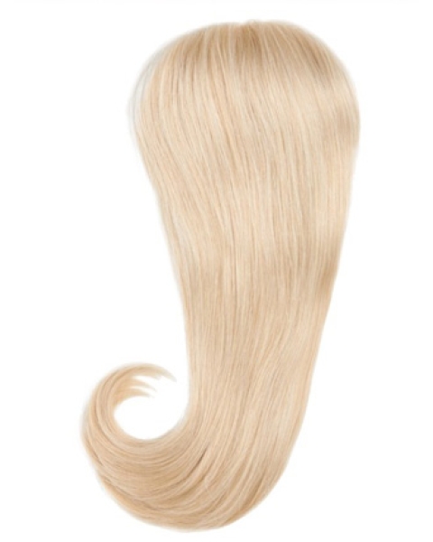 Fashion Blonde Straight Long Hair Falls & Half