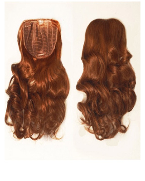 Best Auburn Wavy Long Hair Falls & Half