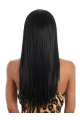 Black Straight Long Hair Falls & Half