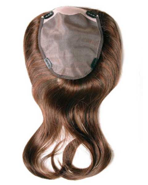 No-fuss Brown Straight Long Hair Falls & Half Hairpieces