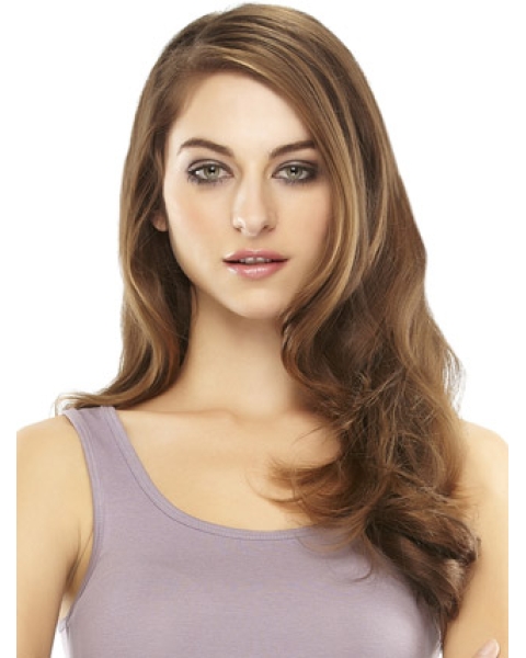 Auburn Wavy Long Hair Falls & Half