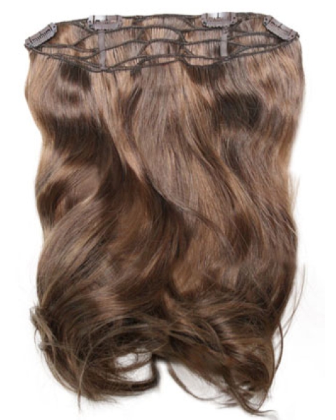 Auburn Wavy Long Hair Falls & Half