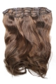 Auburn Wavy Long Hair Falls & Half