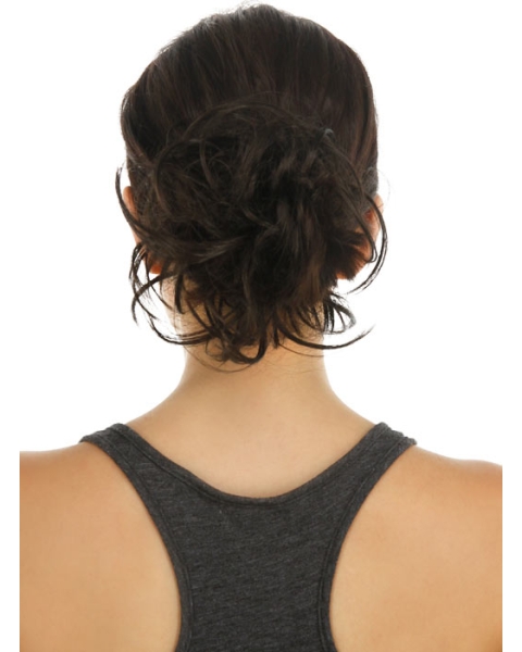 Synthetic Brown Glamorous Wraps / Buns