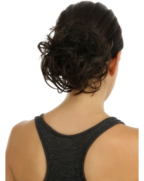 Synthetic Brown Glamorous Wraps / Buns