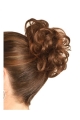 Remy Human Hair Brown Traditiona Wraps / Buns