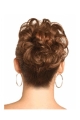 Remy Human Hair Brown Traditiona Wraps / Buns