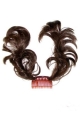 Remy Human Hair Brown Traditiona Wraps / Buns