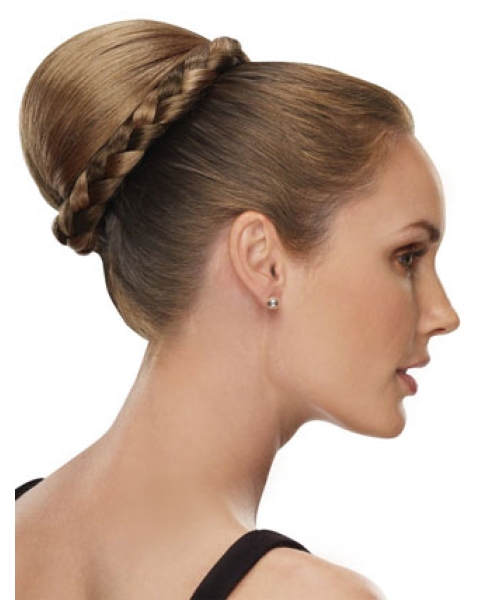 Synthetic Blonde Exquisite Wraps / Buns Hairpieces