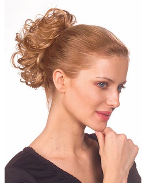 Discount Blonde Wavy Short Ponytails Hairpieces