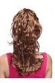 Ideal Brown Wavy Ponytails Hairpieces