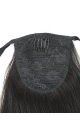 Amazing Black Straight Long Ponytails Hairpieces