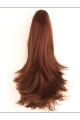 Synthetic Long Brown Stylish Ponytails