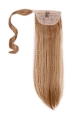 Synthetic Long Brown Fashionable Ponytails