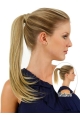 Comfortable Blonde Straight Long Ponytails Hairpieces