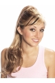 Synthetic Long Blonde Graceful Ponytails