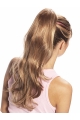 Synthetic Long Blonde Graceful Ponytails