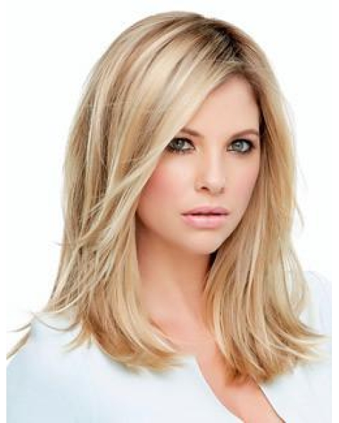 Top Style 12" Topper Hair Addition | Synthetic Hair Addition (Monofilament Base)