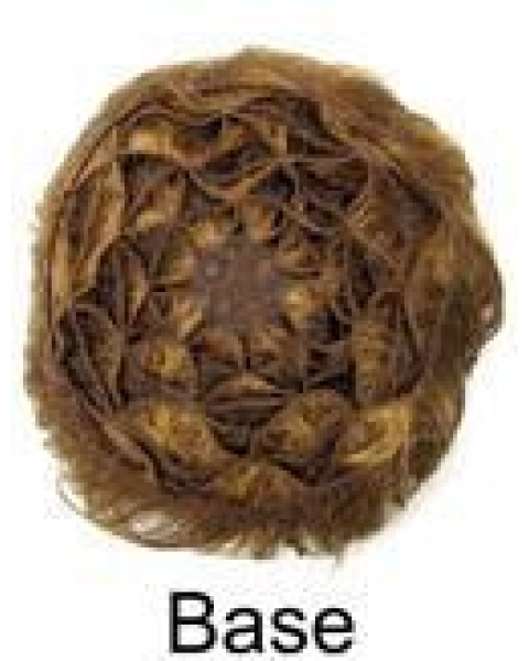 Top Tress | Synthetic Hair Topper(Elastic Base)