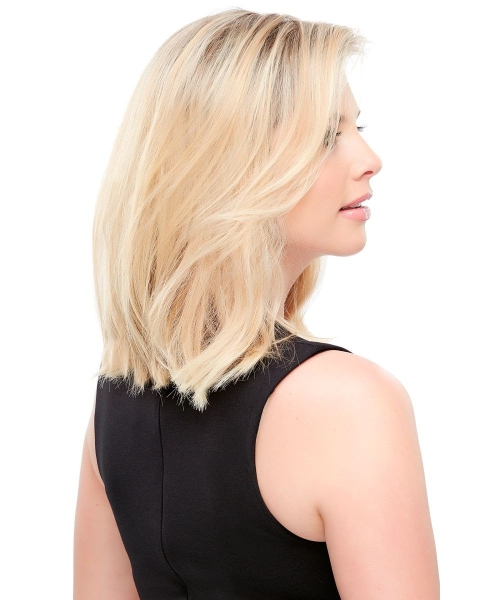 Heat Defiant Synthetic Hair Topper (Monofilament Base)