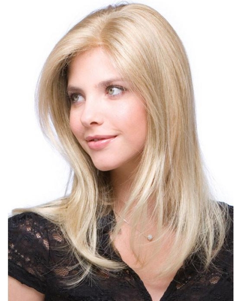 Long Top Piece Mono | Synthetic Hair Fiber - Monofilament Base 